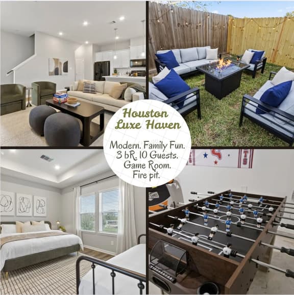 FIFA World Cup | Luxe 3BR + Game Room & Fire Pit