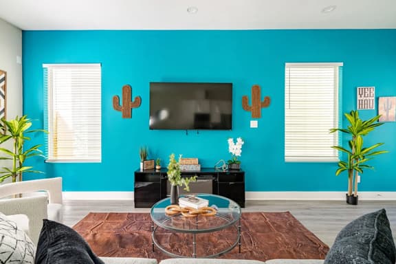 Luxury Gated 3BR Retreat · FIFA Cup · Backyard